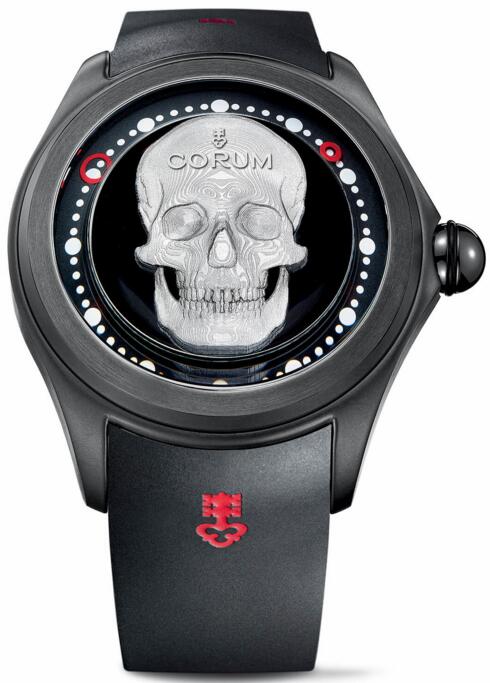 Corum Big Bubble 3D SKULL L390 / 03337 - 390.101.95 / 0371 SK01 Replica watch